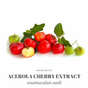 สารสกัดจากอะเซโรล่า เชอร์รี่ (Acerola Cherry Extract)