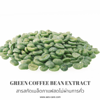 สารสกัดกรีนคอฟฟี่บีน (Green Coffee Bean Extract)